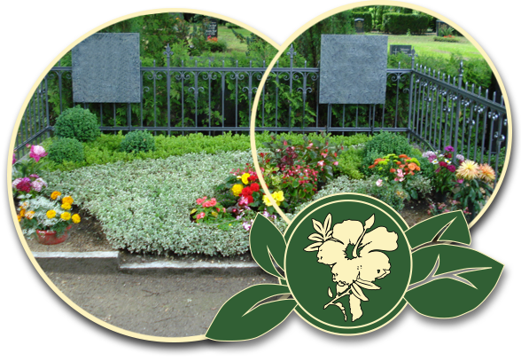 individuell und harmonisch Ablegeflächen für Blumensträuße und Blumenschalen